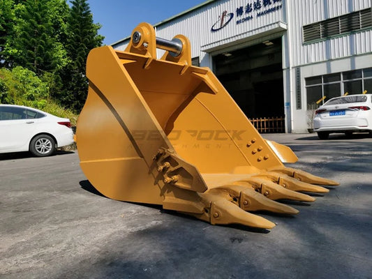 Bedrock Attachments General-Purpose Bucket | Width 54-Inch | Capacity 1.8 CU M | Machine Size 30-40 Tons | For Excavators CAT 336