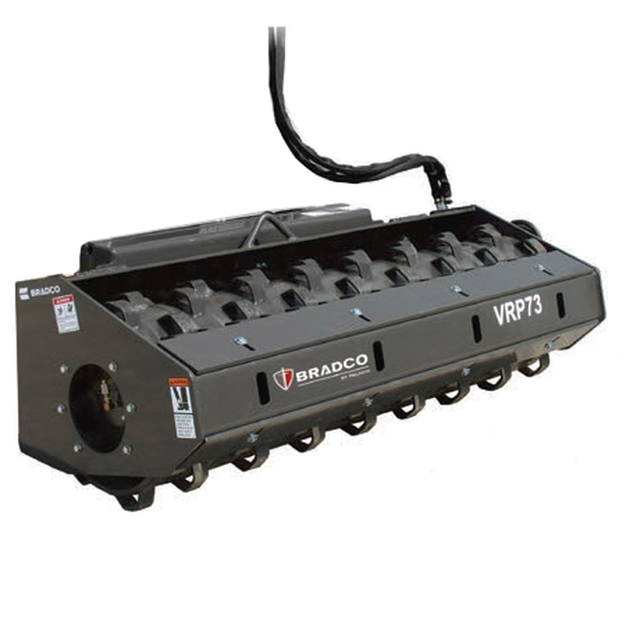 Paladin Padded Vibratory Roller Drum | Width 48"-84" | Hydraulic Flow Range 14–22 GPM | For Skid Steers