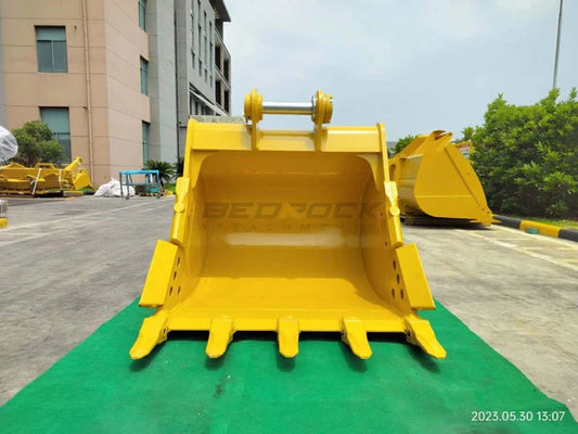 Bedrock Attachments Heavy-Duty Bucket & Adjuster GP | Width 54" | Capacity 1.2 CU M | Machine Size 18-24 Tons | For Excavators CAT 320