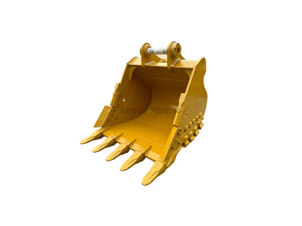 Bedrock Attachments Heavy-Duty Bucket | Width 54-Inch | Capacity 1.64 CU M | Machine Size 30-40 Tons | For Excavators CAT 330