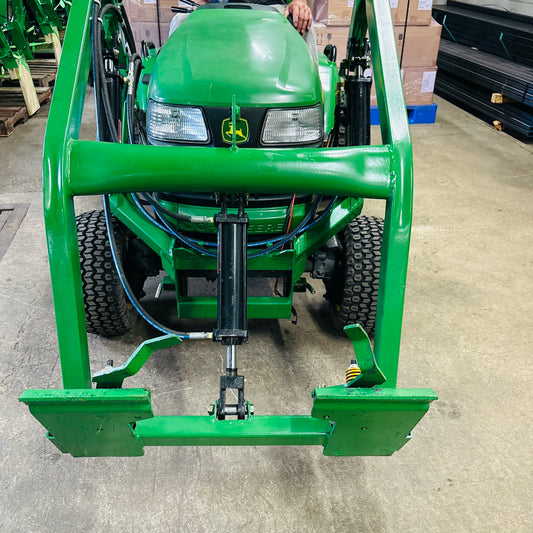 Little Buck Loader, LLC – Little Bull QuikMount | Bucket Size 48"–48.5" | Horsepower 20–25 HP | For Tractors