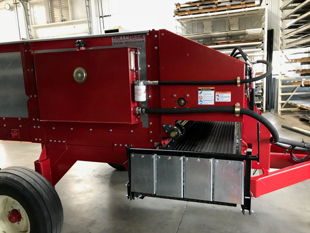 Millcreek | Wide-Body Row Mulcher | Models 588 & 1028 | Width 85” Wide | 7.8 To 13.5 yd³ Capacity | Horsepower 40 To 80 HP | For Tractor