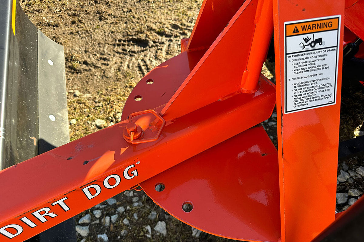Dirt Dog Rear Blades | 50 Series | Working Width 72" & 84" inches | Horsepower 40-50 HP | For Tractor