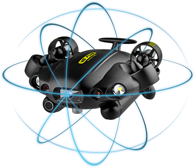 Qysea FIFISH Pro V6 Plus Underwater Drone Robot Bundle