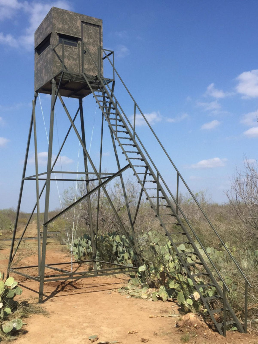 AWS Blind | Insulated Hunting Blind | Model 5x5 Ground Blind | Height Up to 20' | Width 60" | Stationary Setup | For Deer Hunters & Wildlife Enthusiasts
