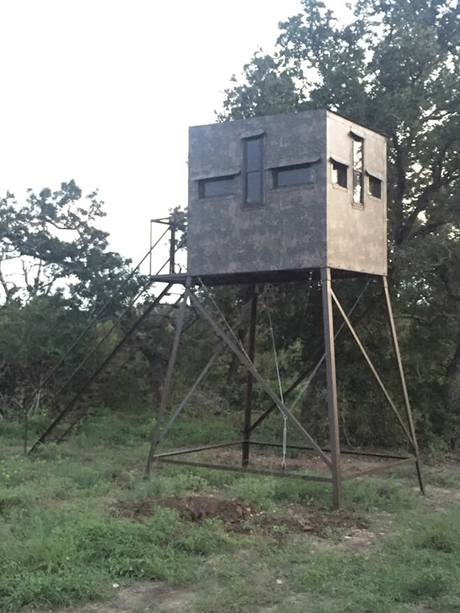 AWS Blind | Insulated Hunting Blind | Model 5x7 Ground Blind | Height Up to 20' | Width 60" x 84" | Stationary Setup | For Deer Hunters & Wildlife Enthusiasts