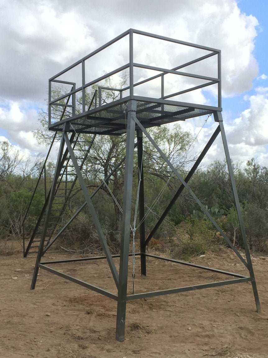 AWS Blind | Insulated Hunting Blind | Model 5x7 Ground Blind | Height Up to 20' | Width 60" x 84" | Stationary Setup | For Deer Hunters & Wildlife Enthusiasts