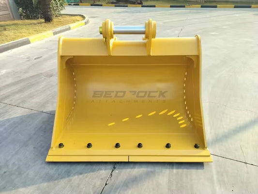 Bedrock Attachments Cleaning Bucket | Width 60" | Capacity 0.69 CU M | Machine Size 18-24 Tons | For Excavators CAT 320