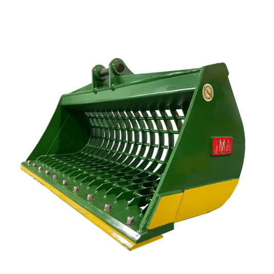 JMA Attachments Skeleton Bucket Bolt-On Edge | Bucket Width 60" inches | Pin Size 45mm | For 5 – 6.5 Tons Mini Excavators