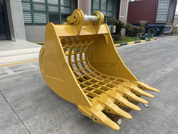 Bedrock Attachments Skeleton Bucket | Model EB336DBS-60-2.1 | Width 60-Inch | Capacity 2.1 CU M | Machine Size 30-40 Tons | For Excavators CAT 336