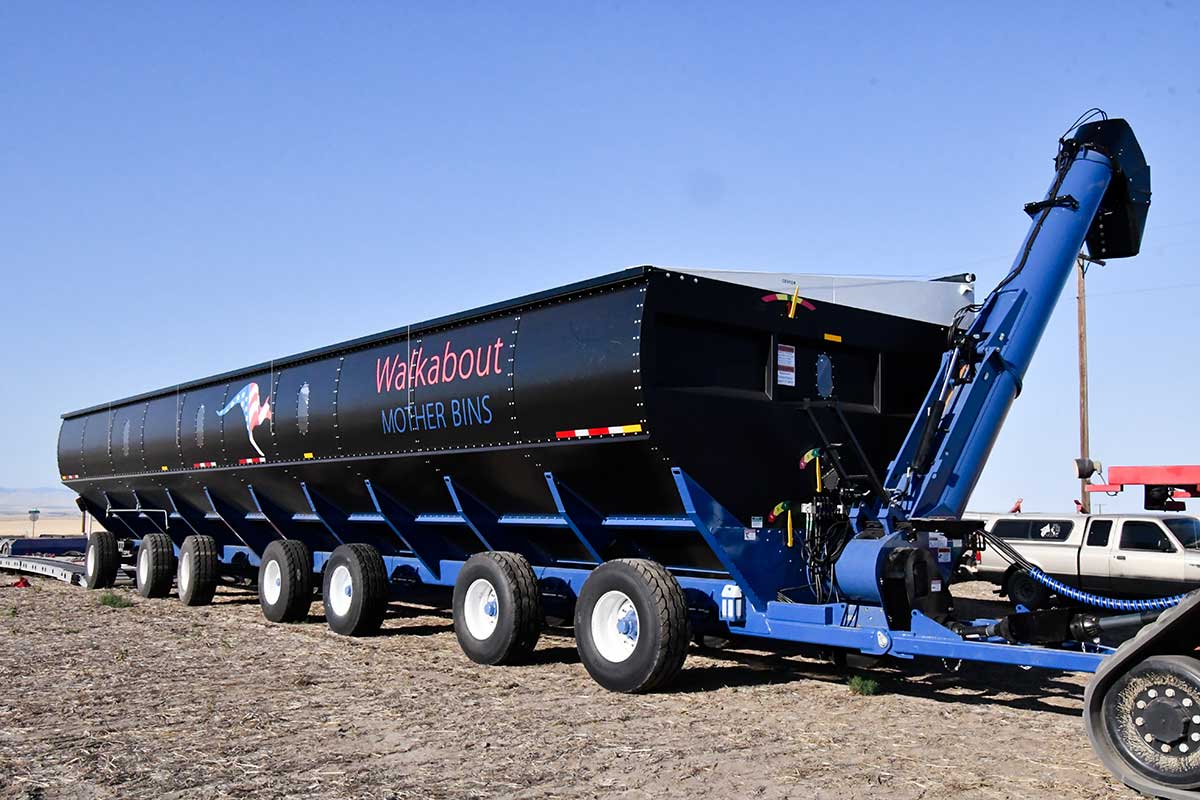 Walkbout Mother Bins 4000+ Eastern Grey and 6000+ Big Red | For Tractor
