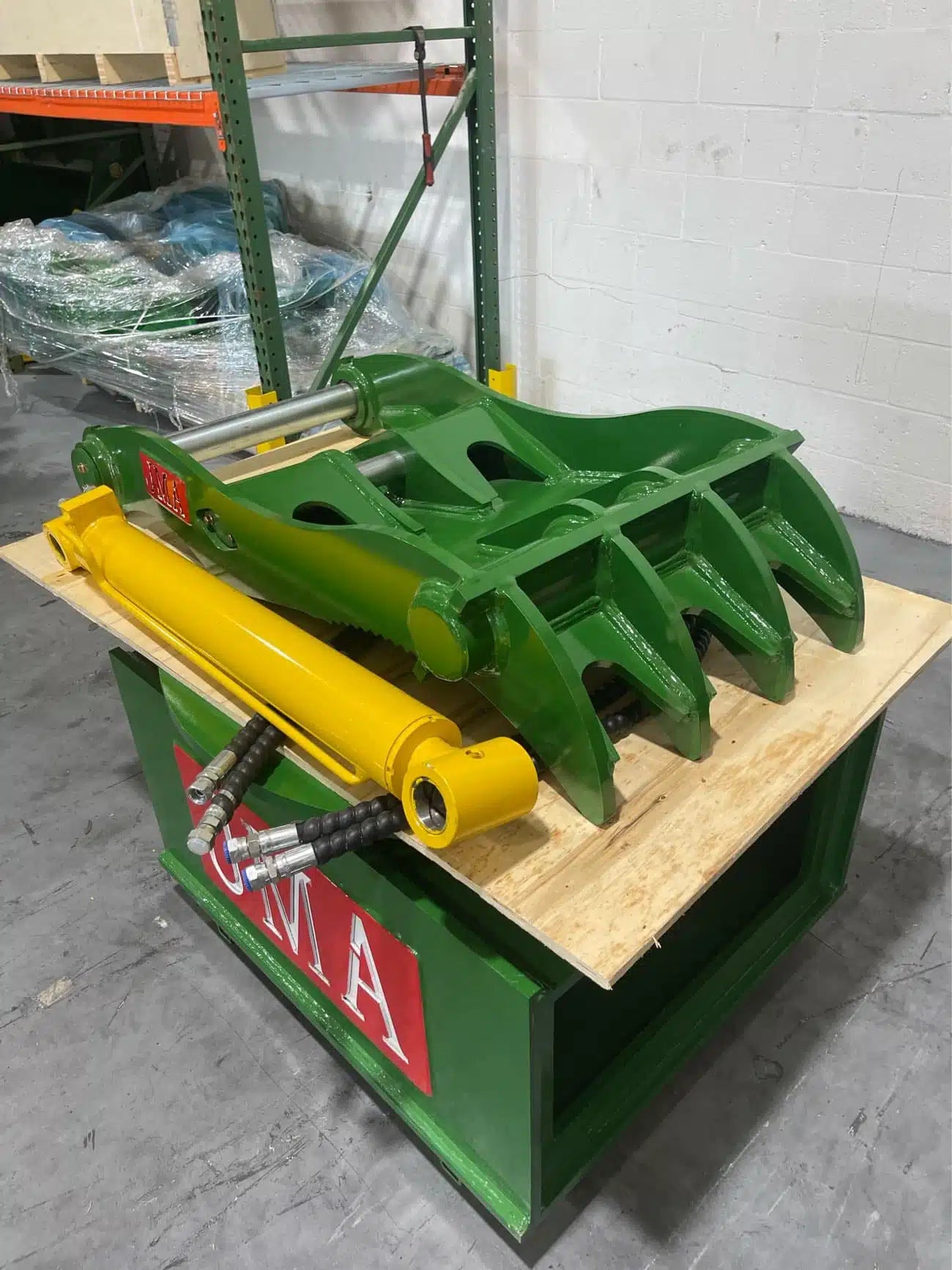 JMA Attachments Main Pin Hydraulic Thumb | Pin Size 60mm | For 7