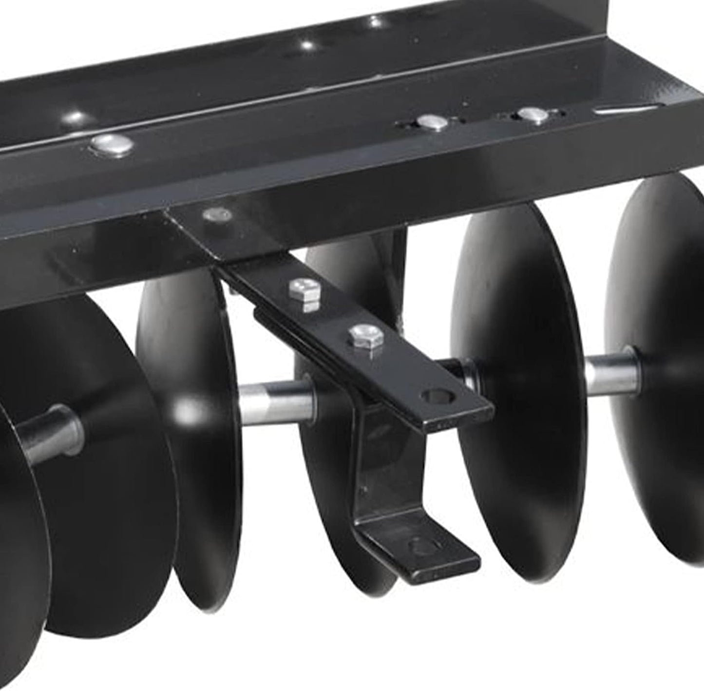 Field Tuff Tow-Behind Sleeve Hitch Disc Harrow – 39" Wide, 8 Angled Blades | Towing Power 250–400cc / 10–18 HP | For Tractor