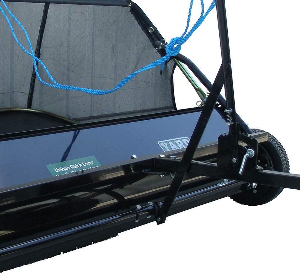 Field Tuff 42" Quick-Assembly Tow-Style Lawn Sweeper – 13 Cubic Ft. Capacity | Horsepower 10–16 HP / 250cc+ | For ATVs, UTVs & Tractors