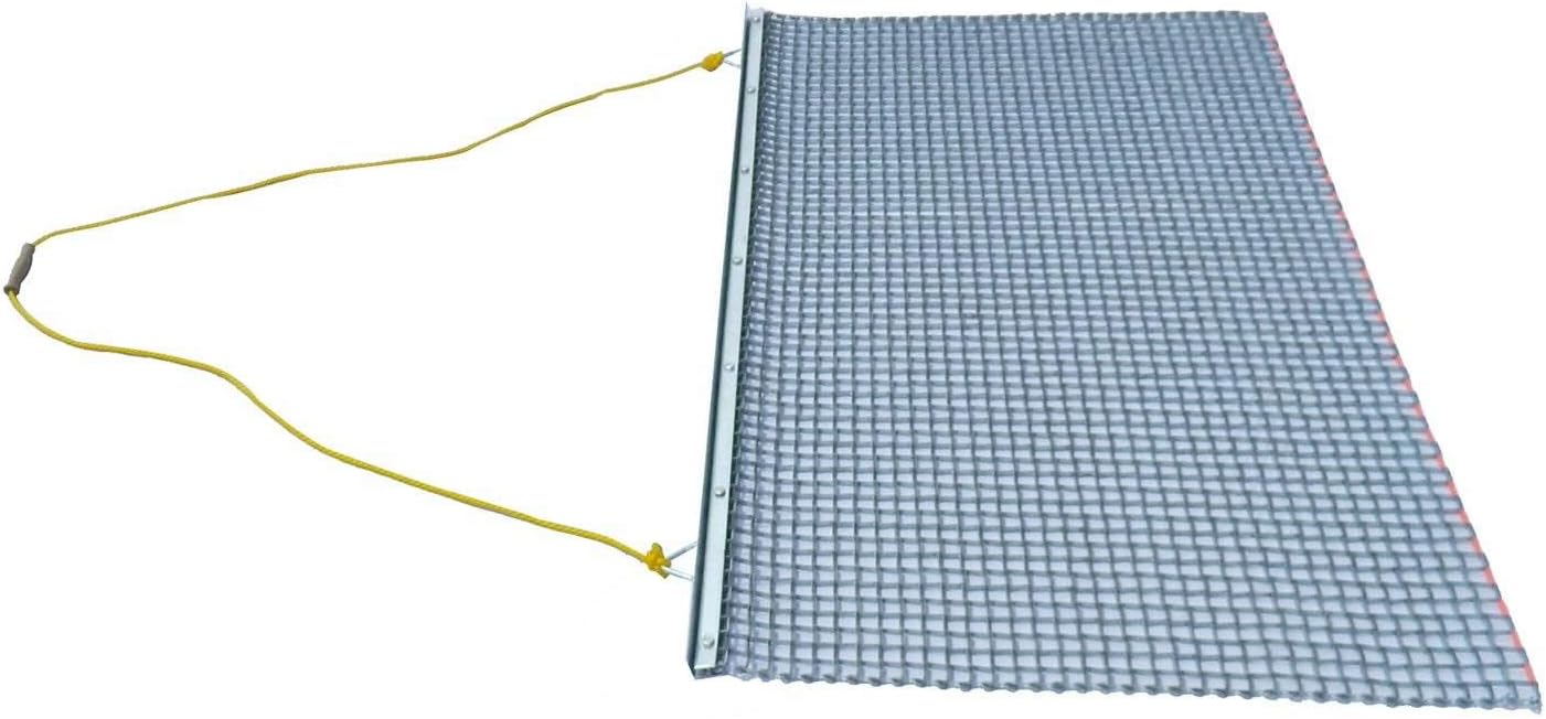 Field Tuff 5' x 3' Drag Mat – Galvanized Steel Mesh, Manual Tow