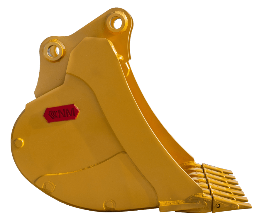 NM Attachments Heavy Duty Skeleton Bucket | Model 25SK Series | 48"-54" Attachment Size | Machine Size 27.5-32.5 Tons | For Excavator