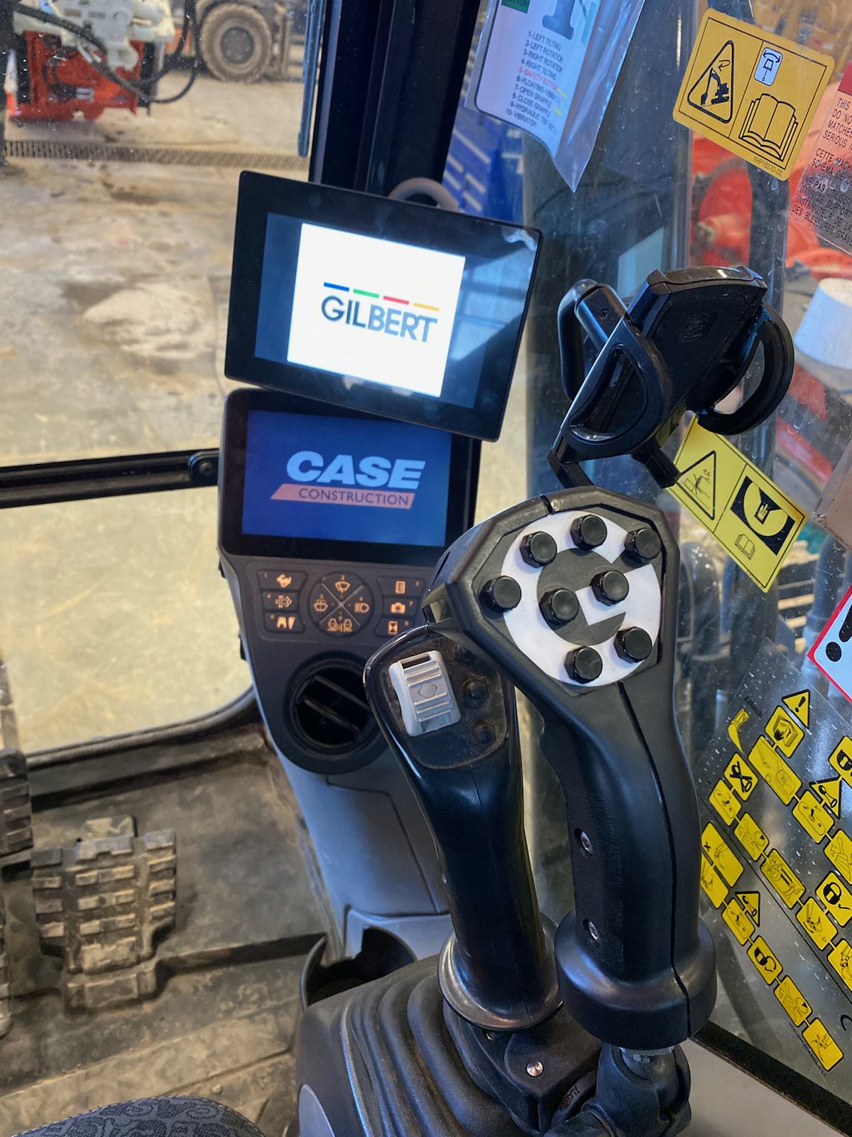 Gilbert Control & Assistance System | Semi-Automatic Driving System | For Excavators