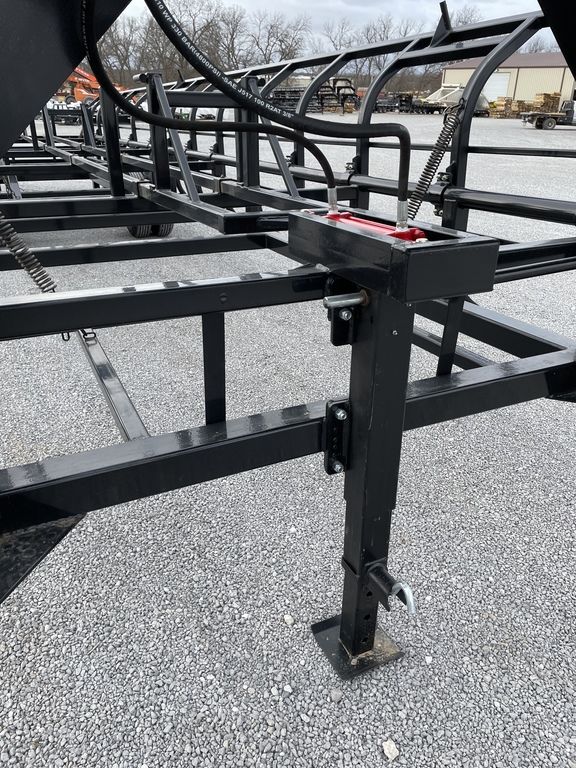 2024 Industrias America Double Wide Hay Trailer | Model 18x4 (Manual Dump) | Cradle Length 36' | 2 x 10,000 lb Spring Axles | Pull Type