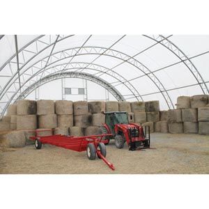 FarmTek ClearSpan™ HD Free Standing Building System | High Clearance & Wide-Open Design