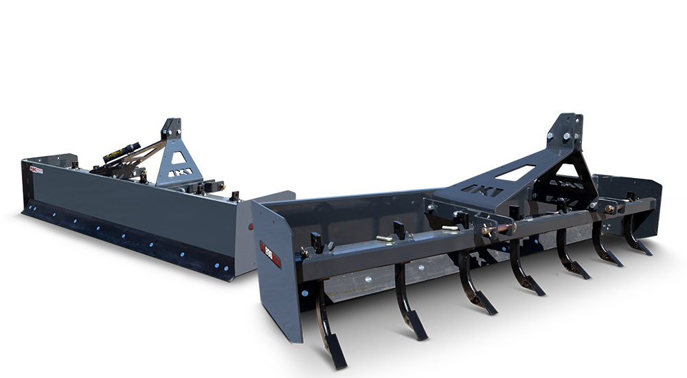 MK Martin | Box Blade | Model 784HD, 784DLX, 896DLX, 566HD & 448STD | Width 48" To 96" | Horsepower Up to 75 HP | For Tractors