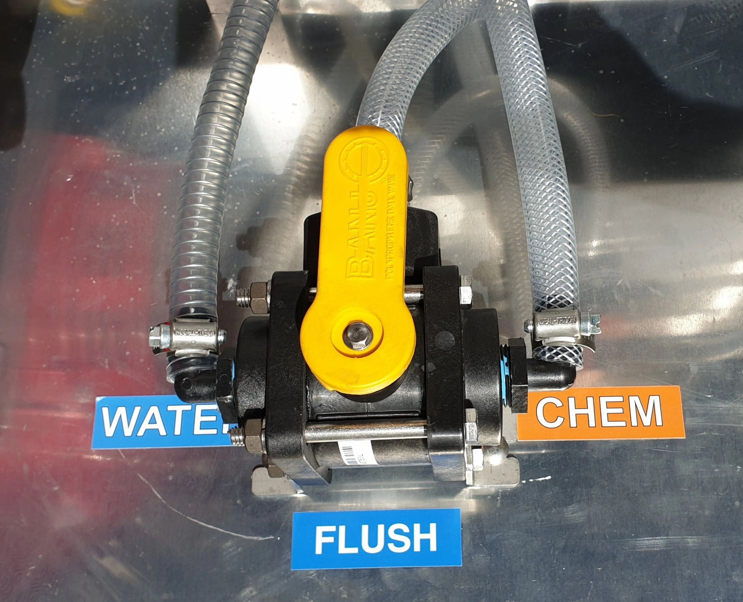 MWE 12 Volt Cyclone + PW Soft Wash & Pressure Washer Truck Skid