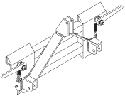 ATI Group Universal-Mount Quick Attach | Model QA-3PT, QA-HD3PT | Weight 106 To 190 lbs. | 30 To 60 HP | For Tractors
