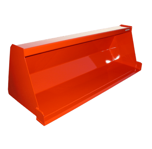 ATI Group Utility Bucket | Model E-Series 100 | Width 48" To 72" | Load Capacity 210 To 270 lbs | 15 To 25 GPM | For Skid Steer & Compact Loaders