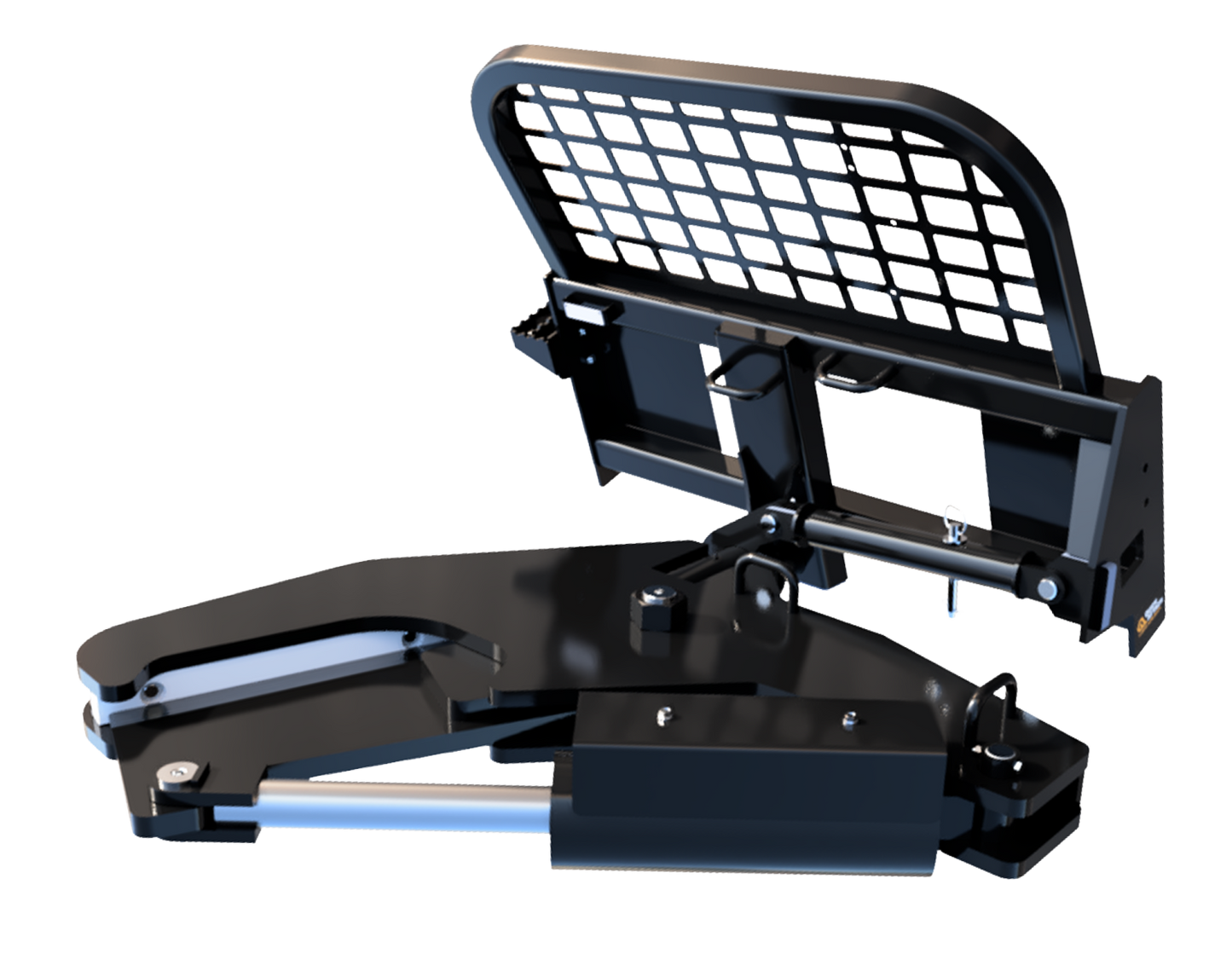 Erskine Tree Shears | Working Width 45.20” inches | Rotating Head 90° Degree | For Skid Steer