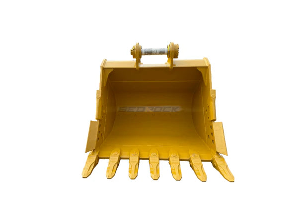 Bedrock Attachments Heavy-Duty Bucket | Model EB330DHD-66-2.08 | Width 66-Inch | Capacity 2.08 CU M | Machine Size 30-40 Tons | For Excavators CAT 330
