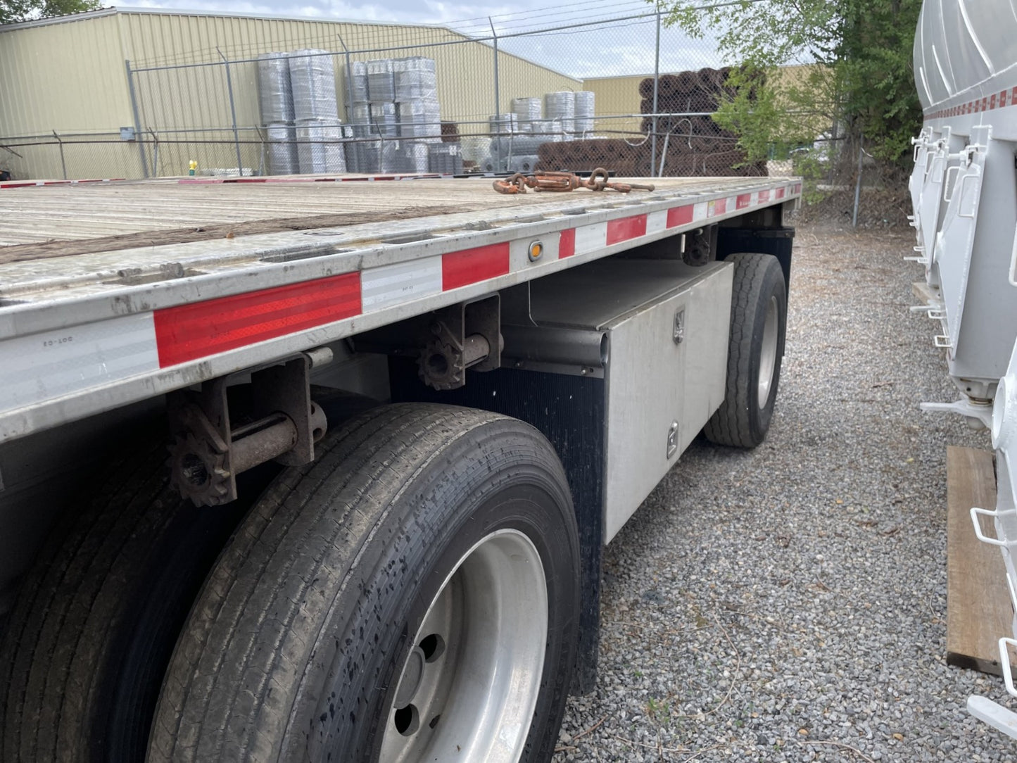 Fontaine | Flatbed Trailer | 2015 Model | 48' Length | Heavy-Duty Hauling | 102" Width | USED | For Industrial & Commercial Freight Transport