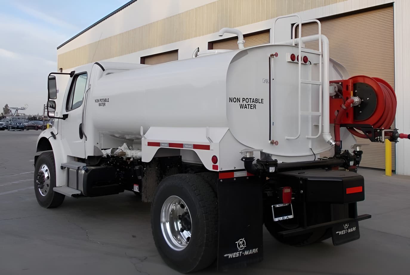 Freightliner | 2K Water Truck | M2 106 Model | 18' Tank Length | 2,000 Gallon Capacity | 102" Width | For Dust Control & Construction Sites