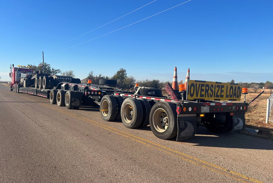 Trail King | 160HDG Lowboy Trailer | Model 1992 | 48' Length | Heavy-Duty Hauling Capacity | 9' Width | USED | For Oversized Load Transport