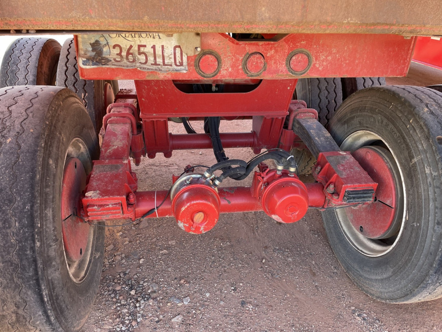 Ranco | ED26-34 Anvil End Dump Trailer | 34' Length | High-Capacity Tub | 102" Width | USED | For Bulk Hauling & Construction Applications