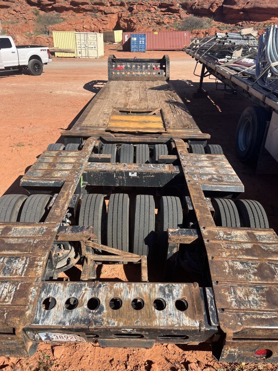 Fontaine | 44 EXP Lowboy Trailer | 48' Length | 88,000 lbs Capacity | 102" Width | USED | For Heavy Equipment & Oversized Load Transport