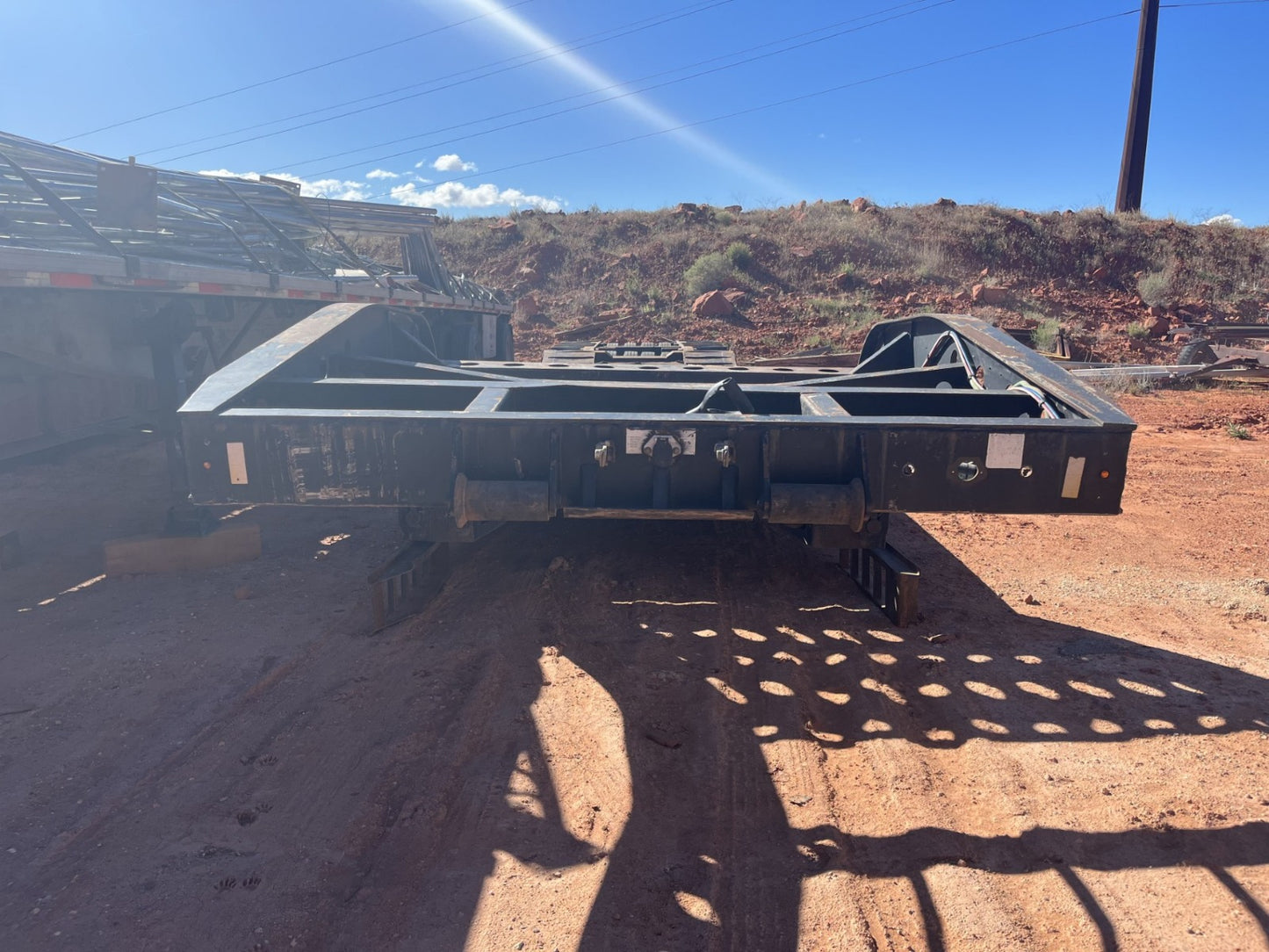 Fontaine | 44 EXP Lowboy Trailer | 48' Length | 88,000 lbs Capacity | 102" Width | USED | For Heavy Equipment & Oversized Load Transport
