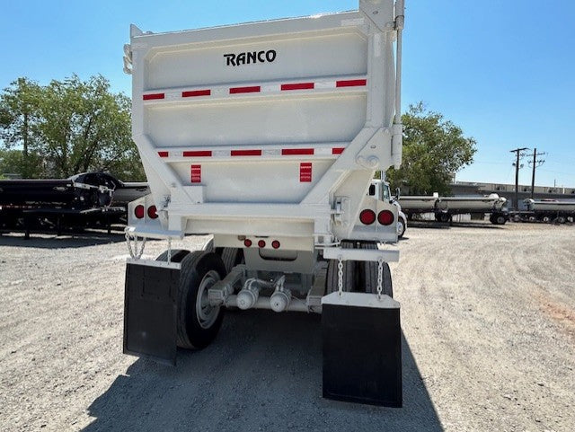 Ranco | ED45-38-3 End Dump Trailer | 38' Length | 45 Cubic Yard Capacity | 102" Width | USED | For Bulk Material & Heavy-Duty Hauling
