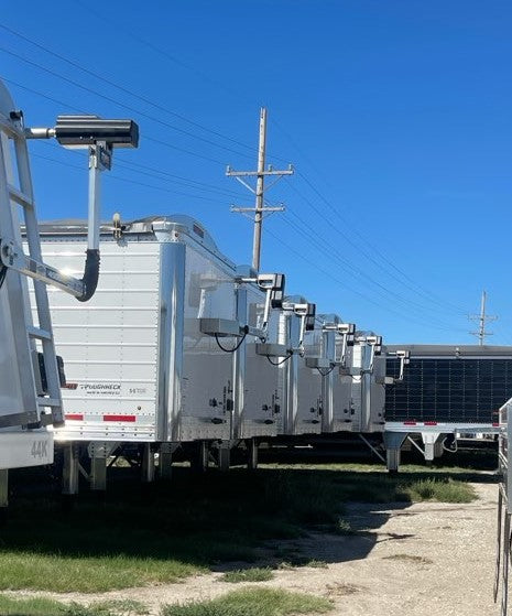 Timpte | Rough Neck Bottom Dump Trailer | 2024 Model | 39' Length | Weight 5.02 Tons | 96" Width | For Bulk Material Hauling & Industrial Use