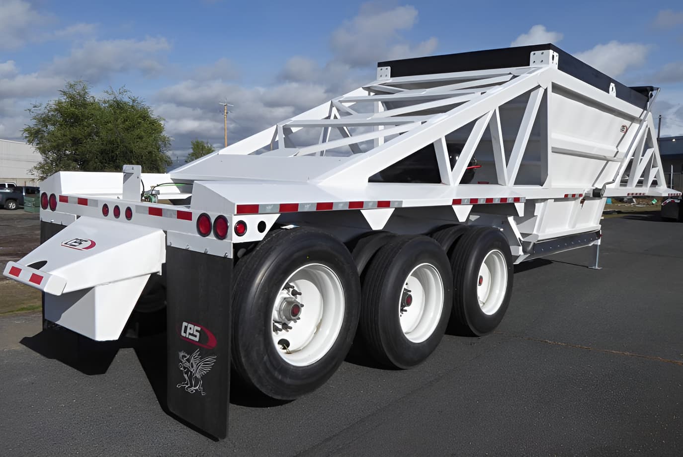 Manac / CPS | Lightweight Bottom Dump Trailer | 42' Length | 23 CY Capacity | 96" Width | For Efficient Bulk Material Transport