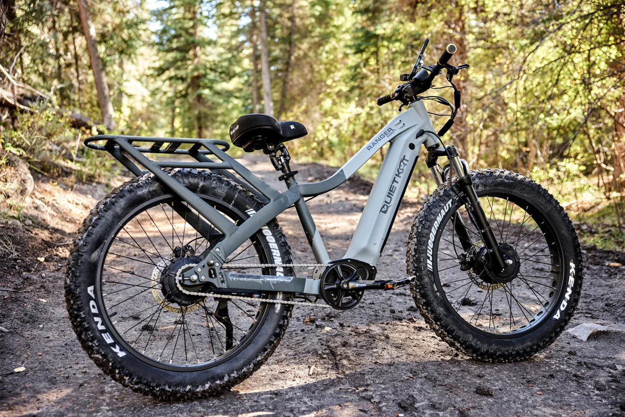 QuietKat Ranger E-Bike | 750W/1000W Hub Drive | 11.6Ah Battery | Up to 48-Mile Range