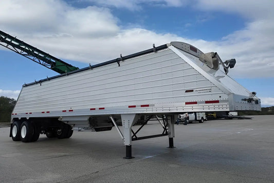 Timpte | Rough Neck Hopper Bottom Trailer | 2024 Model | 39' Length | High-Capacity Sand Hauling | 96" Width | For Bulk Material Transport