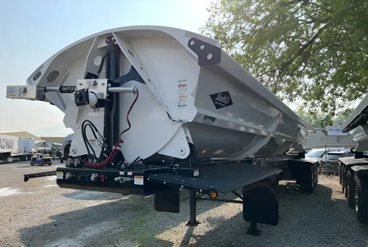SmithCo | SXL3-42-34 Side Dump Trailer | 34' Tub Length | 23 CY Capacity | 102" Width | For Bulk Hauling & Heavy-Duty Transport