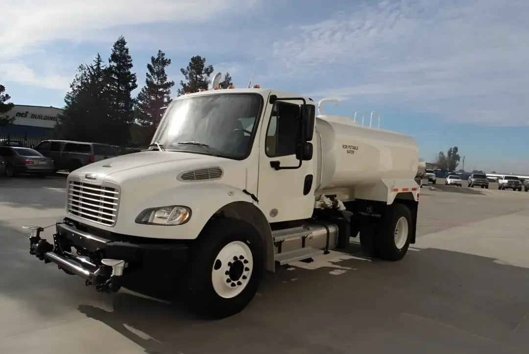 Freightliner | 2K Water Truck | M2 106 Model | 18' Tank Length | 2,000 Gallon Capacity | 102" Width | For Dust Control & Construction Sites