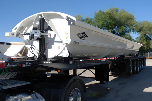 SmithCo | SX6 Ultra Side Dump Trailer | 6-Axle Model | 40' Tub Length | 35.6 CY Capacity | 102" Width | For Heavy-Duty Bulk Hauling