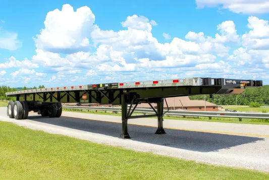 Dorsey | EF48-80 Extendable Flatbed Trailer | 48'-80' Extendable Length | 80,000 lbs GVWR | 102" Width | For Long-Haul Transport & Versatile Cargo Needs