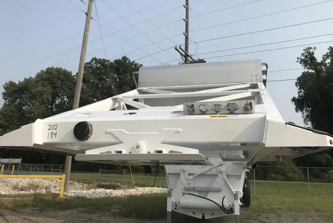 CPS | Lightweight Tandem Axle Bottom Dump Trailer | 40' Length | 23 CY Capacity | 96" Width | For Bulk Material Hauling & Construction Use