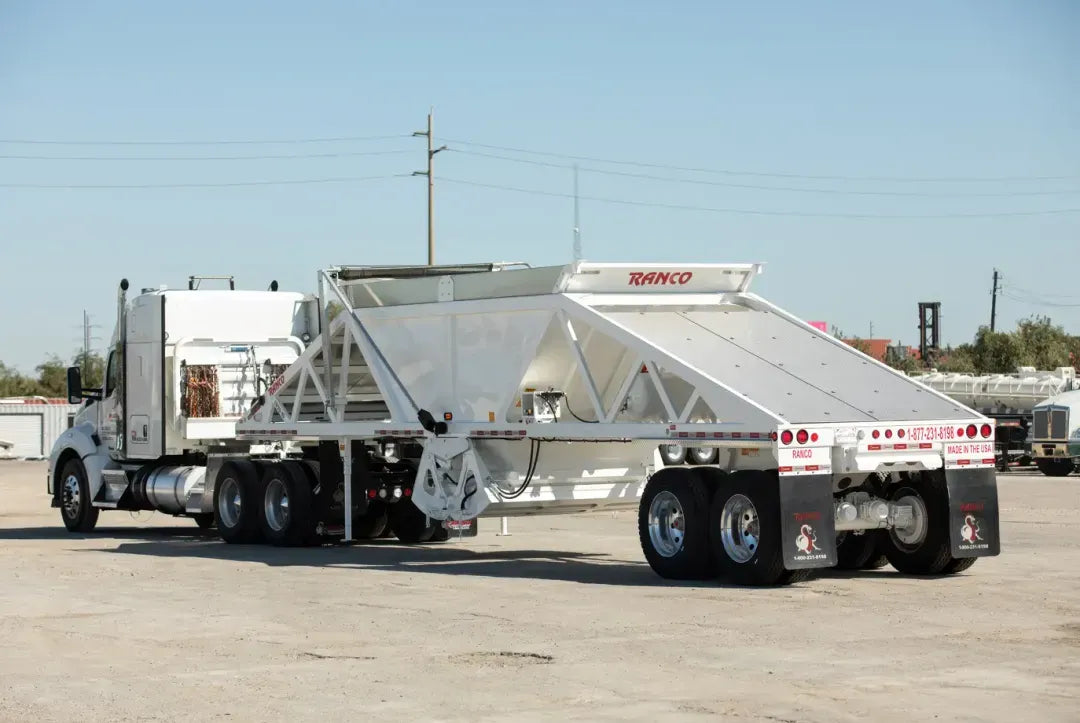 Ranco | Tandem Belly Dump Switchgate Trailer | 2025 Model | 40' Length | 23 CY Capacity | 102" Width | For Bulk Material & Sand Hauling