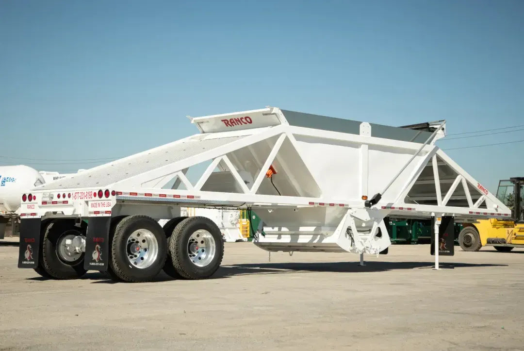 Ranco | Tandem Belly Dump Switchgate Trailer | 2025 Model | 40' Length | 23 CY Capacity | 102" Width | For Bulk Material & Sand Hauling