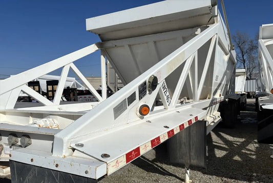 Ranco | LW21-40-3 Bottom Dump Trailer | 2014 Model | 40' Length | 21 CY Capacity | 102" Width | USED | For Bulk Material Hauling & Construction Use