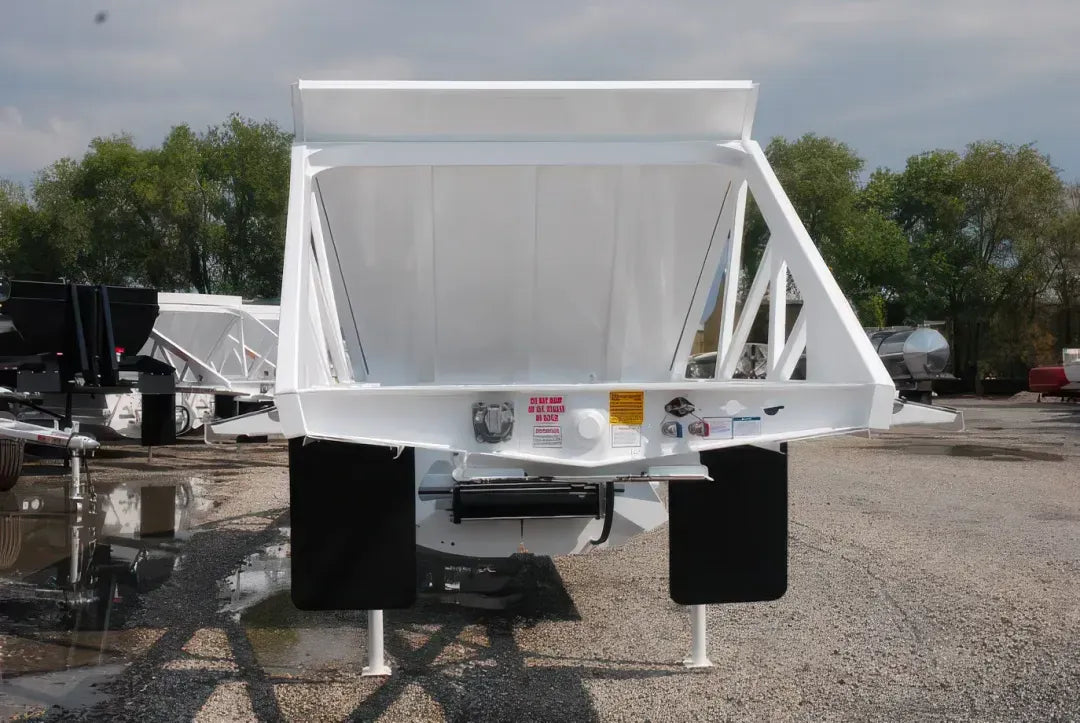 RANCO | LW21-40-3 + 14-24-4P Bottom Dump Trailer Train | 40' Lead Trailer & 14' Pup Trailer | 35 cu. yd. Capacity | For Precision Aggregate Hauling