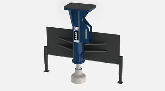 Arrowhead Rockdrill Post Driver | Model 40PD | 3" Max Post Diameter | 650-1100 Blows/Min | 200 ft-lb Impact Class | Horsepower 6–12 HP | For Tractor